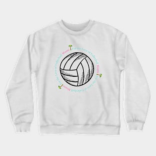 MIAMI - For The Love of Volleyball Official Logo Crewneck Sweatshirt